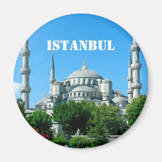 トルコ，イスタンブール マグネット (正面)