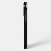 トルコ、イズミルの時計塔の夕日 iPhoneケース (左側面)