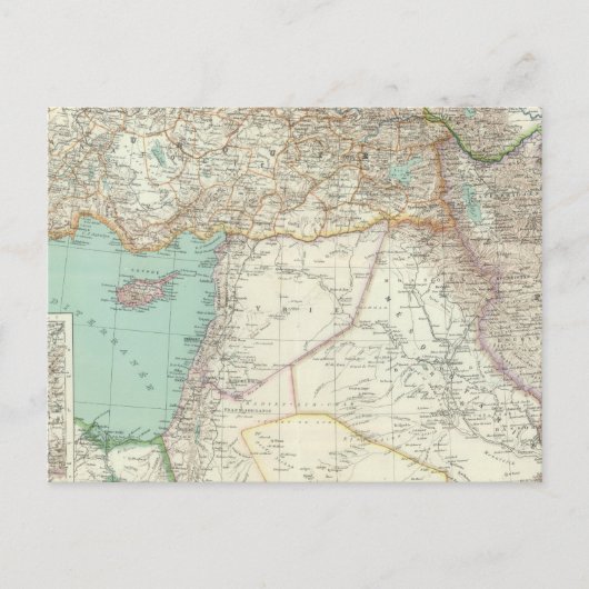 トルコ、イラク、アジア ポストカード (正面)