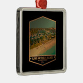 トルコ・カイコス諸島 メタルオーナメント (右)