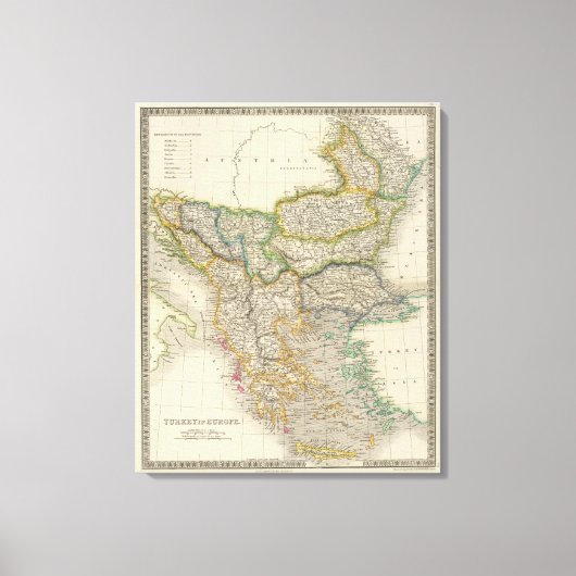 トルコ キャンバスプリント (正面)