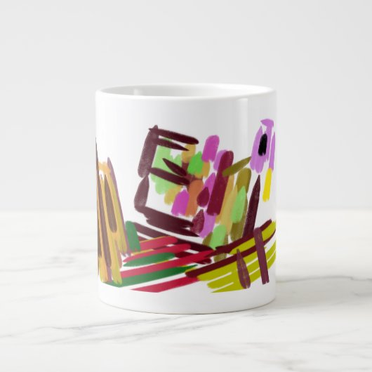 トルコ ジャンボコーヒーマグカップ (正面)