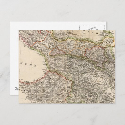 トルコ、ジョージア2 ポストカード (正面/裏面)