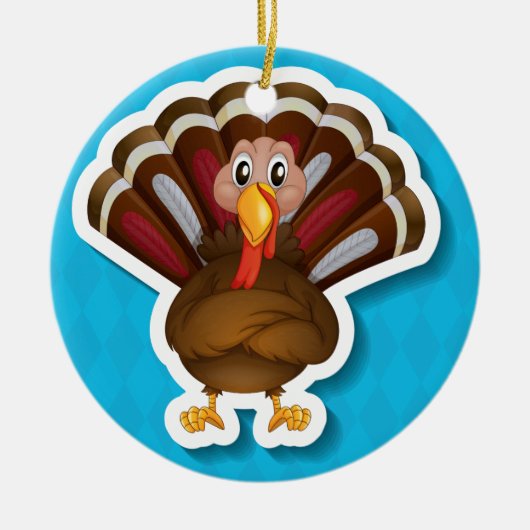 トルコ セラミックオーナメント (正面)