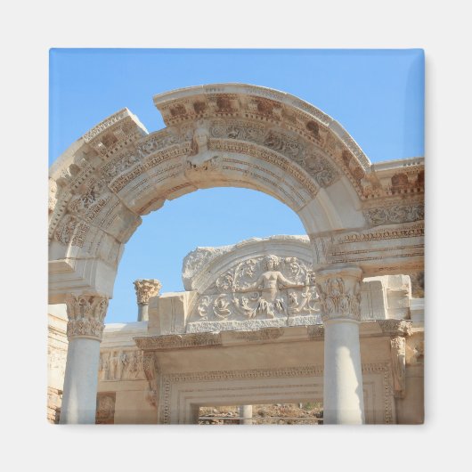 トルコ、セルチュク | 古代都市エフェソス マグネット (正面)