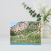 トルコ，ダリヤのLycian Rock Tombs ポストカード (スタンド正面)