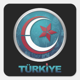 トルコ トルコ ヨーロッパ アジア スクエアシール