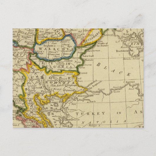 トルコ、ハンガリー ポストカード (正面)