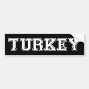 トルコ バンパーステッカー