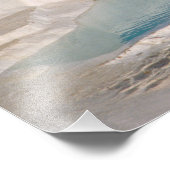 トルコ、パムケール綿城)。 フォトプリント            (角)