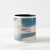 トルコ、パムッカレ·コットン·キャッスル)。 ツートーンマグカップ (中央)