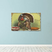 トルコ(パンチとパイ) キャンバスプリント (インサイチュ (ウッドフロア))