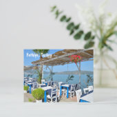 トルコ，フェティエ ポストカード (スタンド正面)