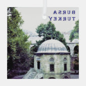 トルコ,ブルサ ガラスオーナメント (裏面)