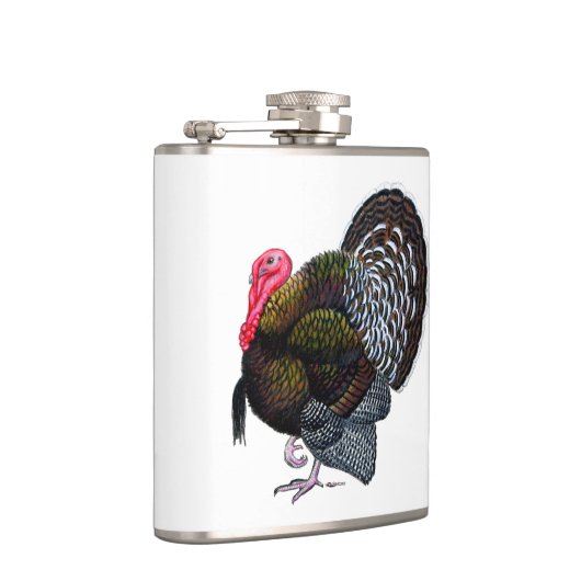 トルコ：ブロンズ・トム フラスク (右)