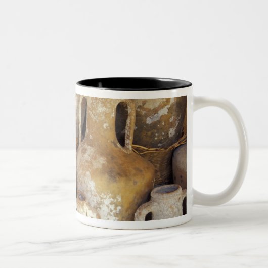 トルコ、ボドルム、ターコイズコースト、ボドルム ツートーンマグカップ (右)