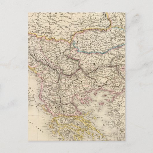 トルコ（ヨーロッパ、ギリシャ） ポストカード (正面)