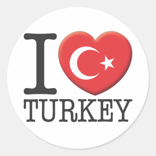 トルコ ラウンドシール (正面)