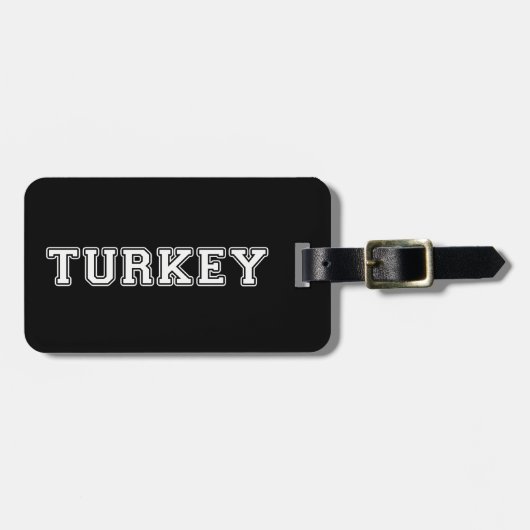 トルコ ラゲッジタグ (正面横)