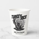 トルコ・リック「失礼しました」 紙コップ (正面)