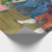 トルコ・ロートレック - マルセル・レンデル、ボレロを踊る ラッピングペーパー (角)