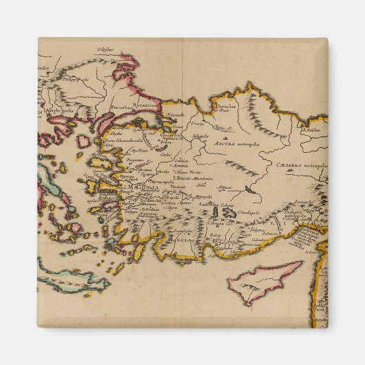 トルコ、ローマ、ギリシャ マグネット (正面)