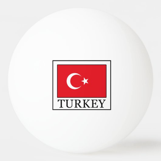 トルコ 卓球ボール (正面)