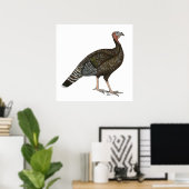 トルコ：標準ブロンズめん ポスター (ホームオフィス)