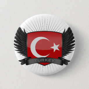 トルコ 缶バッジ