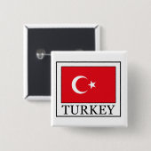 トルコ 缶バッジ (正面&裏面)