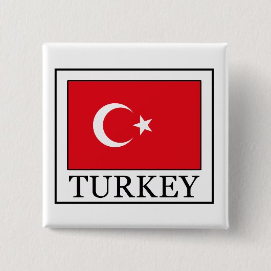 トルコ 缶バッジ (正面)