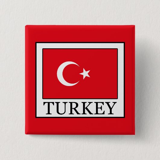トルコ 缶バッジ (正面)