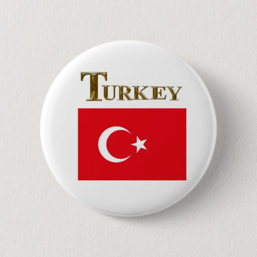トルコ 缶バッジ (正面)