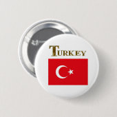 トルコ 缶バッジ (正面&裏面)