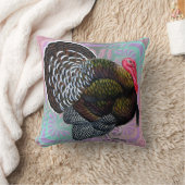 トルコ: 花の青銅色のトム クッション (ブランケット)