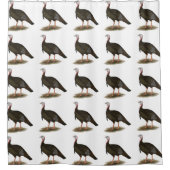 トルコ: Eastern Wild Tom シャワーカーテン (正面)