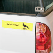 トルコ： Eastern Wild Tom バンパーステッカー (トラック上)