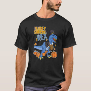 トルコSaurusレックスI Trex Pilgrim Hat I Dinosaur Th Tシャツ