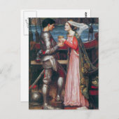 トルシタンとイゾルド(1917年) ポストカード (正面/裏面)