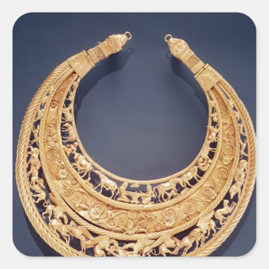 トルスタヤ・モギラの三日月形の胸 スクエアシール (正面)