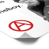 トルストイは私のHomeboy_Anarchyポスター ポスター (角)