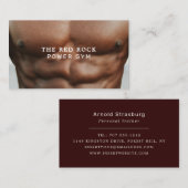 トルソパーソナルトレーナージムインストラクター 名刺 (正面/裏面)