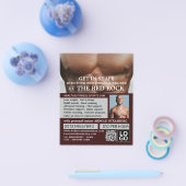 トルソ,パーソナルトレーナー,ジムズフ広告ライヤー チラシ (シングル)