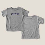 トルダードラマーTシャツ！ (デザイン正面&裏面)