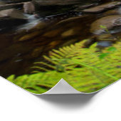 トルック滝の風光明媚なアイルランド ポスター (角)