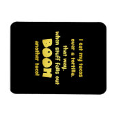 トルティーヤおもしろいブームジョーク マグネット (横)