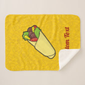 トルティーヤサンドイッチラップシェルパブランケット シェルパブランケット (正面(横))