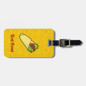 トルティーヤサンドイッチラップ荷物タグ ラゲッジタグ (正面横)