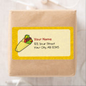 トルティーヤサンドイッチラップ ラベル (インサイチュ)