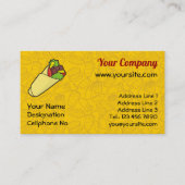 トルティーヤサンドイッチラップ 名刺 (正面)